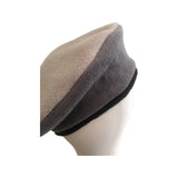 Grey Soft Fleece Floppy Women's Beret for Her
