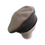 Grey Soft Fleece Floppy Women's Beret for Her