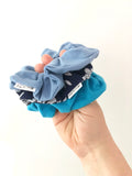 Blue Scrunchies IamMe Store UK