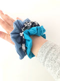 Blue Scrunchies IamMe Store UK
