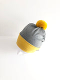 Charcoal Grey Beanie Hat Women