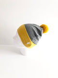 Charcoal Grey Beanie Hat Women